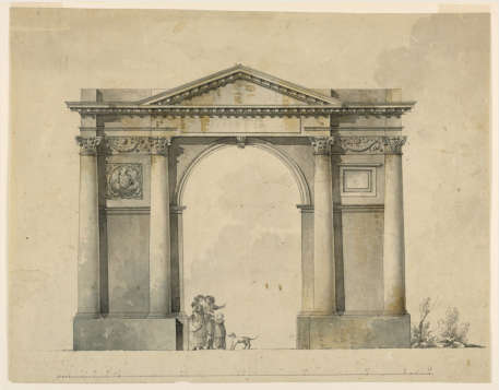 Giacomo Quarenghi, Progetto di un Arco Trionfale per Napoleone a Bergamo Giacomo Quarenghi, Progetto di un Arco Trionfale per Napoleone a Bergamo